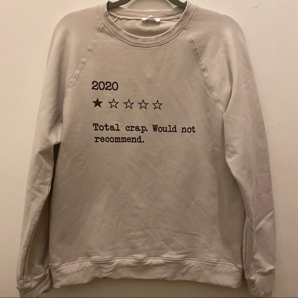 SOLD! Women’s Rate 2020 Crew Fleece Sweatshirt, L - Picture 2 of 7
